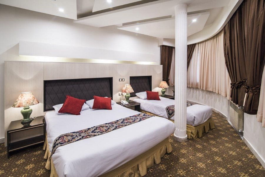 rooms of Tehran Morvarid Hotel