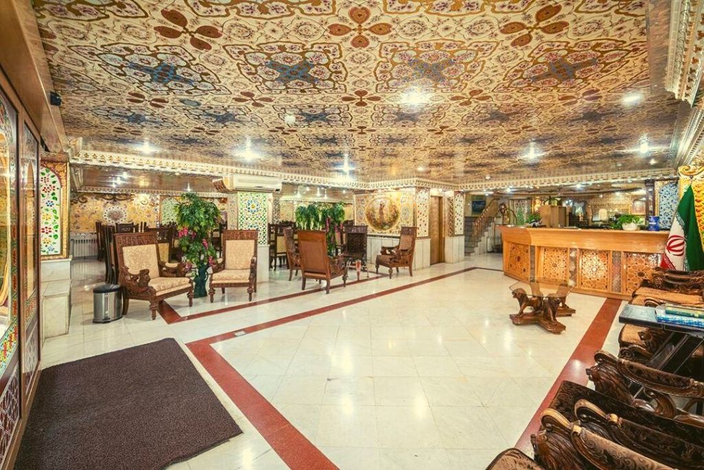 lobby of Safavi Traditional Hotel