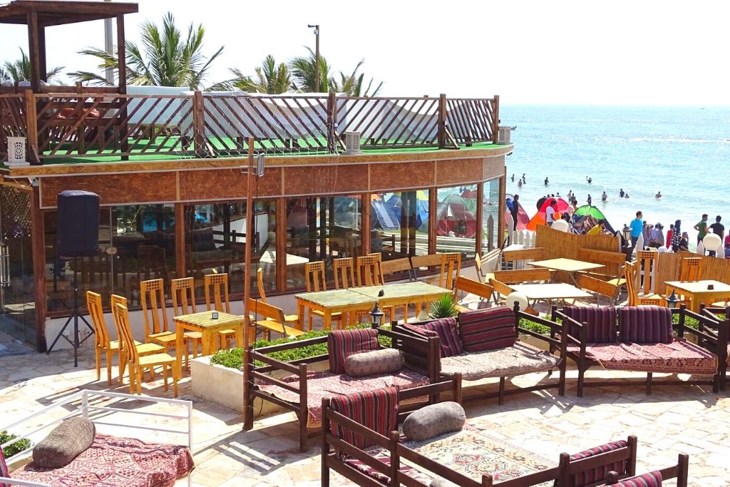 beach Shabhaye Talaei Restaurant of Qeshm Island