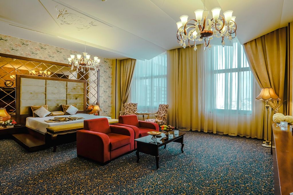 vip room in Sinoor Grand Hotel in Mashhad