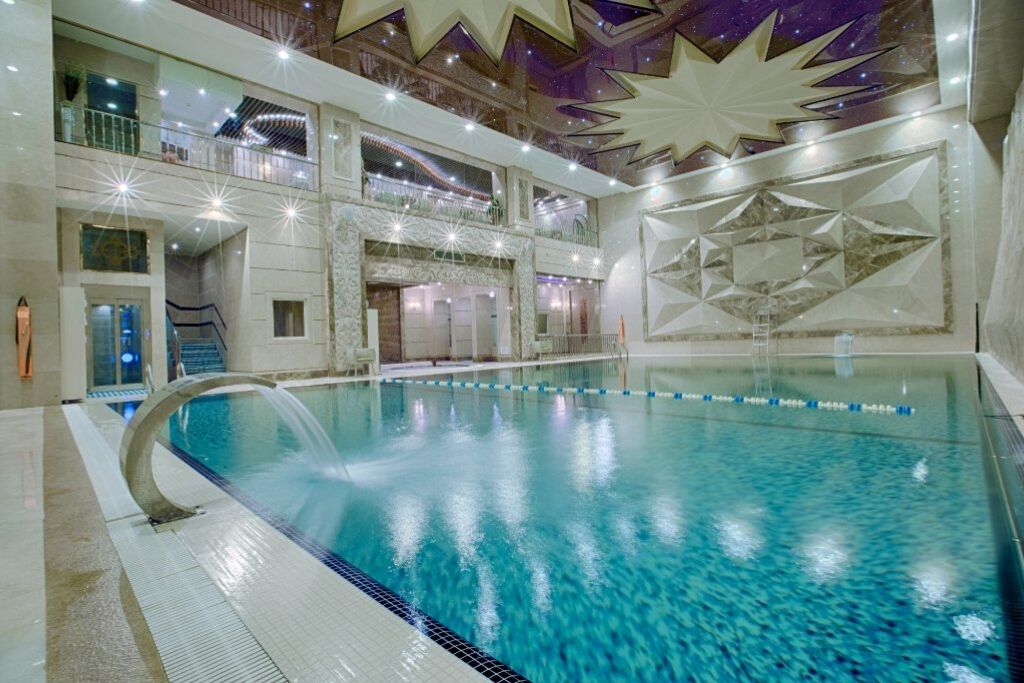 indoor pool in Almas Hotel II