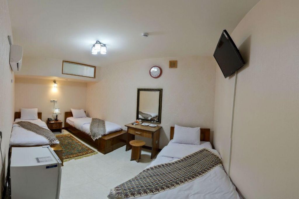 triple room in Firouzeh Jaam Hotel