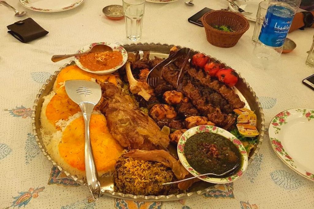 foods of Haft Khan Restaurant