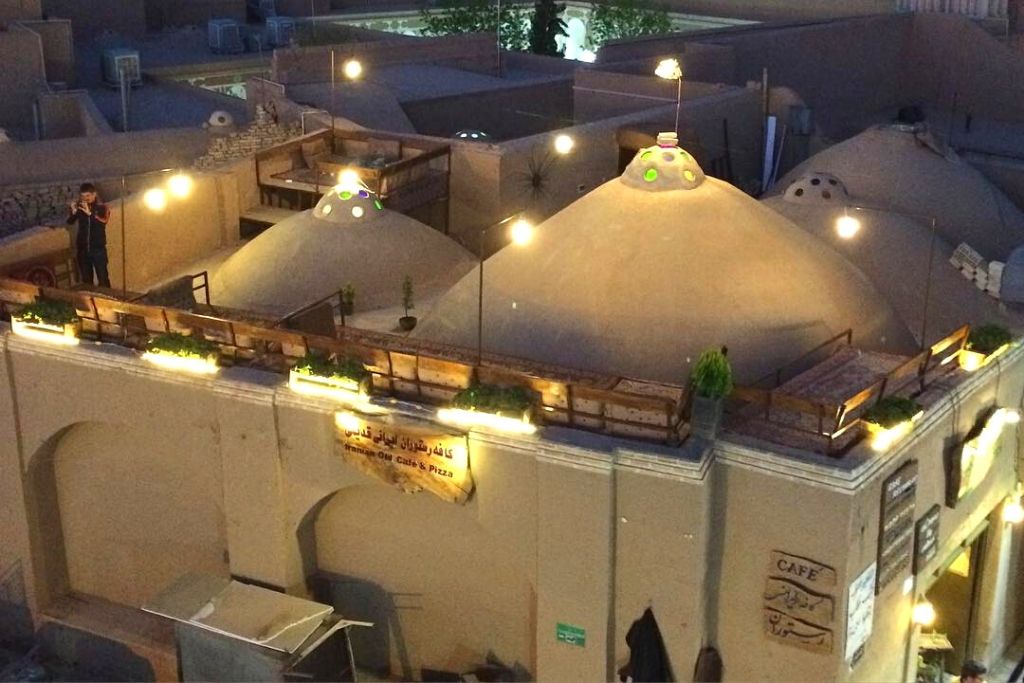 Iranian Old Cafe rooftop