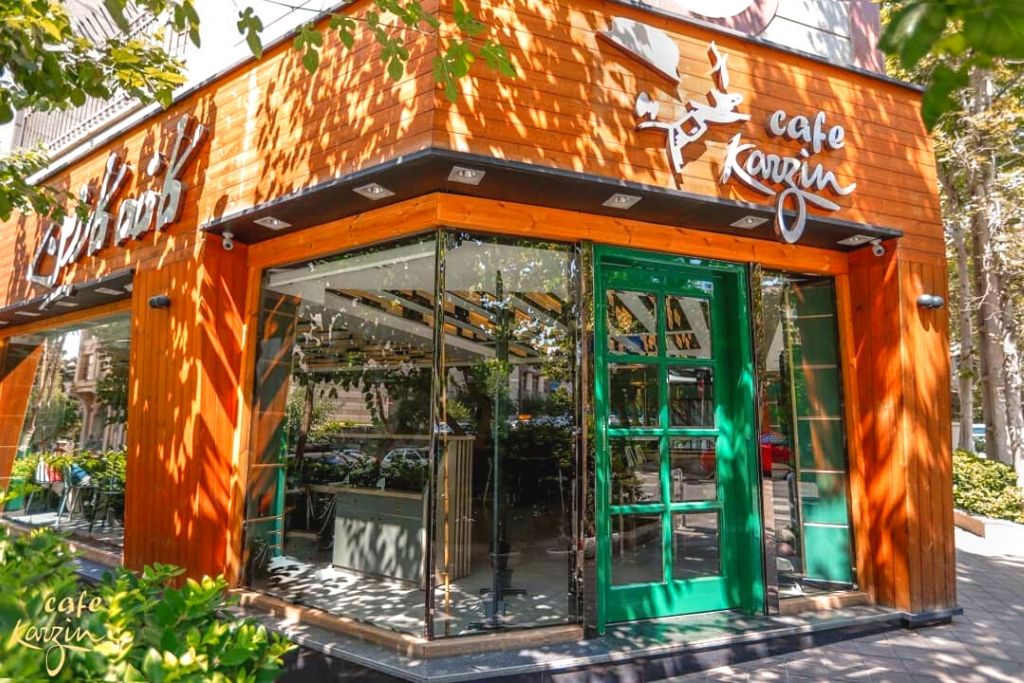 Karzin Cafe is a modern cafe in tehran