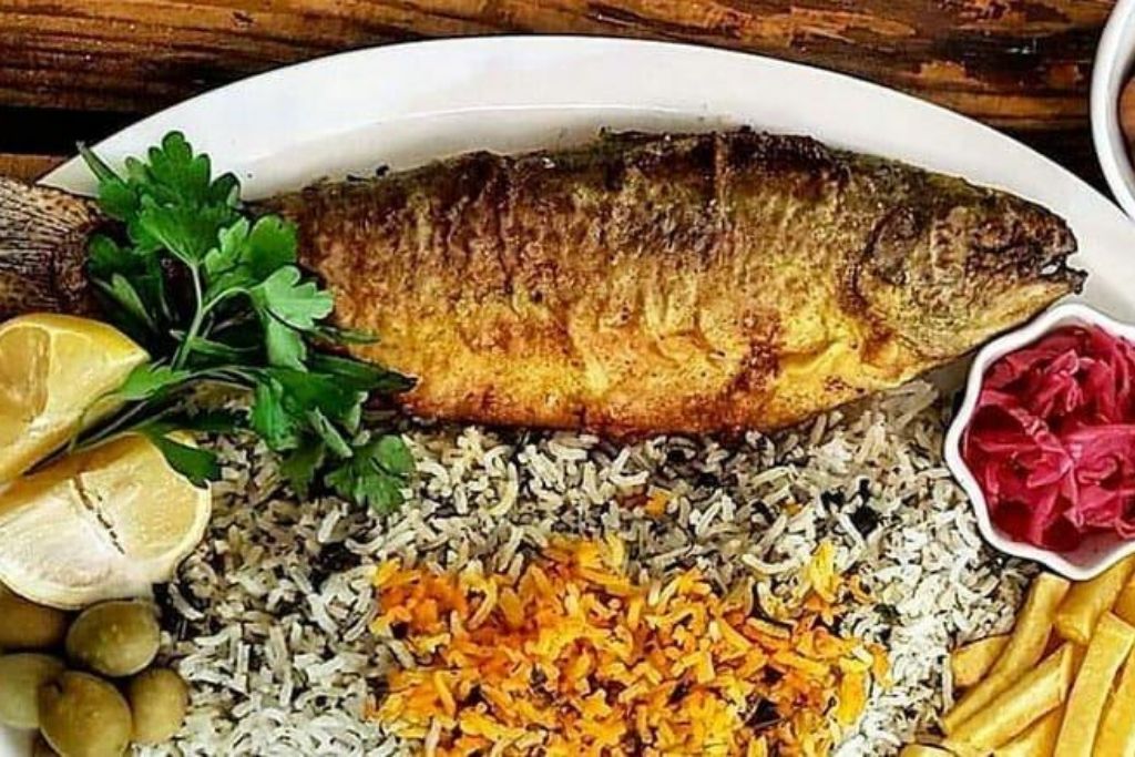 Sabzi Polow Māhi | Persian foods